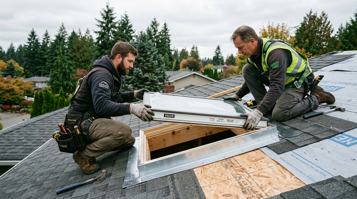 Skylight install