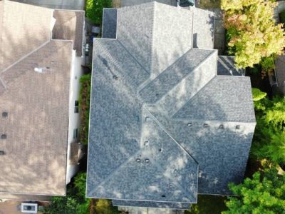 New Asphalt Shingle Roof Installation